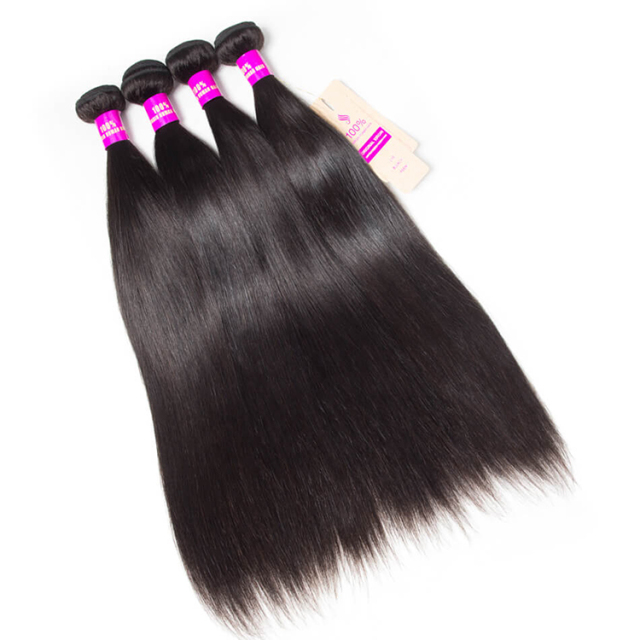 Labor Hair Brazilian Straight Hair 100% Unprocessed Straight Human Hair Extensions 1 Bundle