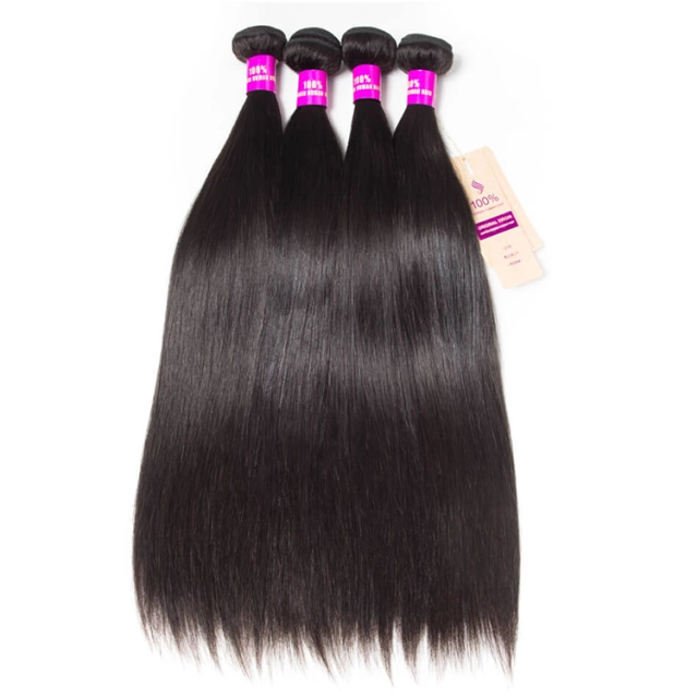 Mink Hair Peruvian Straight Human Hair 3 Bundles Tinashe Hair Peruvian Virgin Hair Weave High Quality Natural Hair Extensions