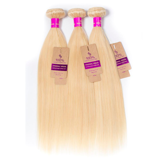 Labor Hair brazilian straight hair 1 bundle deals Virgin Remy hair extensions 100% human hair bundles Color #613