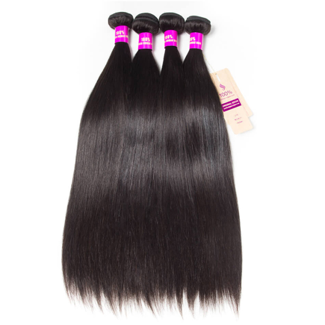 Labor Hair Indian Straight Hair 3 Bundles Unprocessed Indian Virgin Hair Straight Human Hair Weave Extensions Natural Color