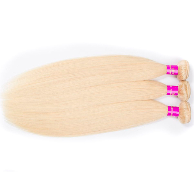 Labor Hair 4 Bundles Brazilian Virgin Hair Wave Bundles Color #613 100% virgin Human hair for sale