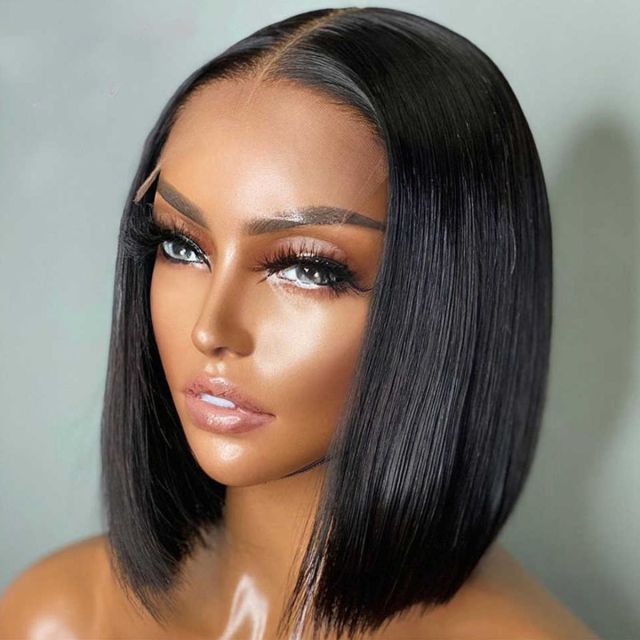 Laborhair Straight Hair HD Glueless 5x5 Lace Closure Bob Wig