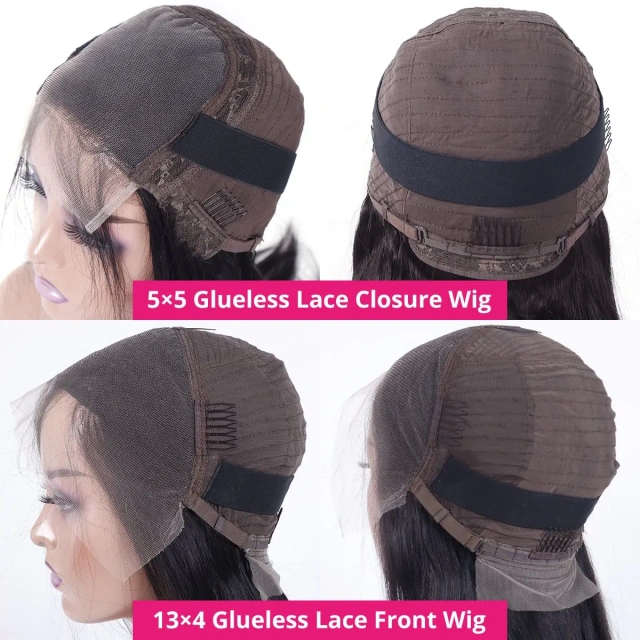 Laborhair Body Wave HD Glueless Lace Human Hair Wig 180% Density