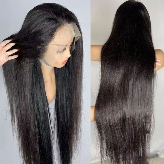 Laborhair 180% High Density Straight Human Hair 13x4 13x6 Lace Front Wigs LHW-064