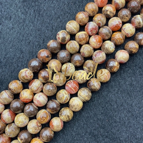 Ancient Cellar Agate Plain Rounds, 6-14mm