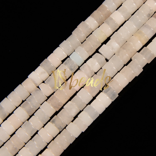 Pink Aventurine Heshi Wheel Beads, Approx 2x4mm