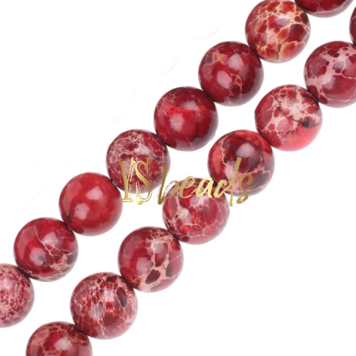 Red Impression Jasper Rounds, Approx 4-12mm