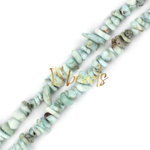 Larimar Chips, Approx 5x8mm