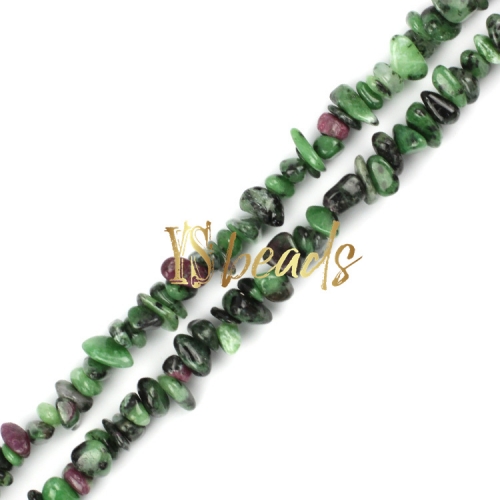 Ruby Zoisite Chips, Approx 5x8mm