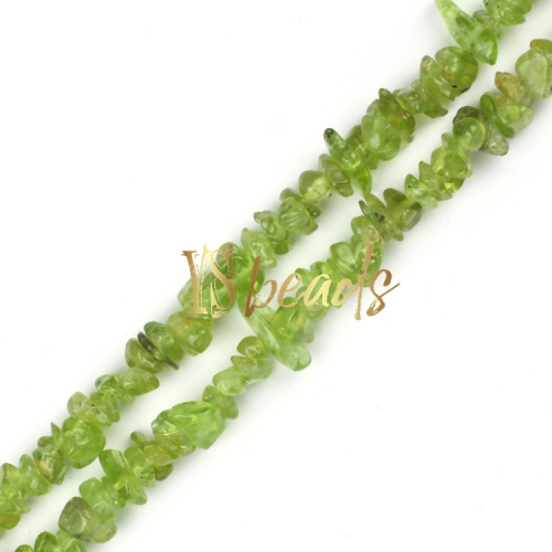 Peridot Chips, Approx 5x8mm