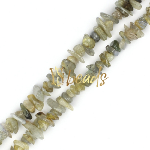 Labradorite Chips, Approx 5x8mm