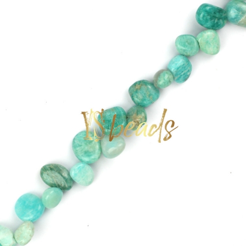 Amazonite Drop Style Nuggets, Approx 5x8-10x12mm