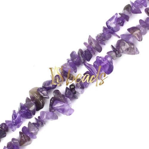 Amethyst Chips, Approx 5x8mm