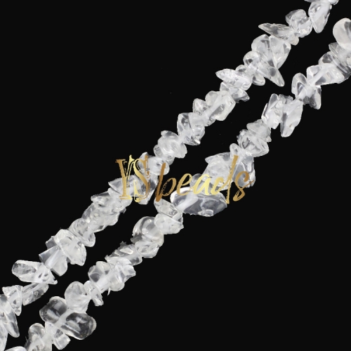 Clear Quartz Chips, Approx 5x8mm