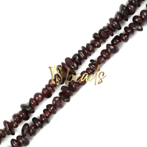 Garnet Chips, Approx 5x8mm