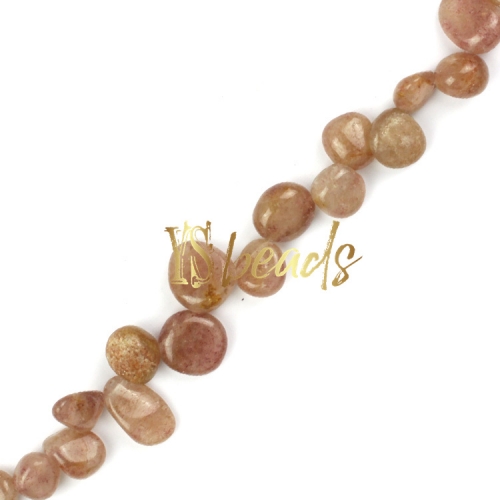 Golden Sunstone Drop Style Nuggets, Approx 5x8-10x12mm
