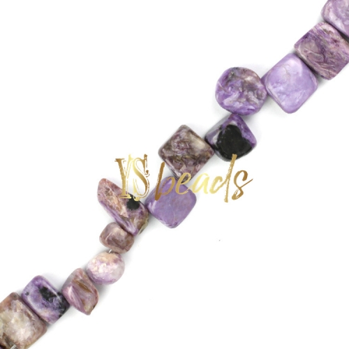 Charoite Drop Style Nuggets, Approx 5x8-10x12mm