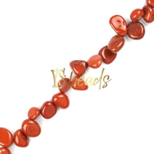 Red Jasper Drop Style Nuggets, Approx 5x8-10x12mm