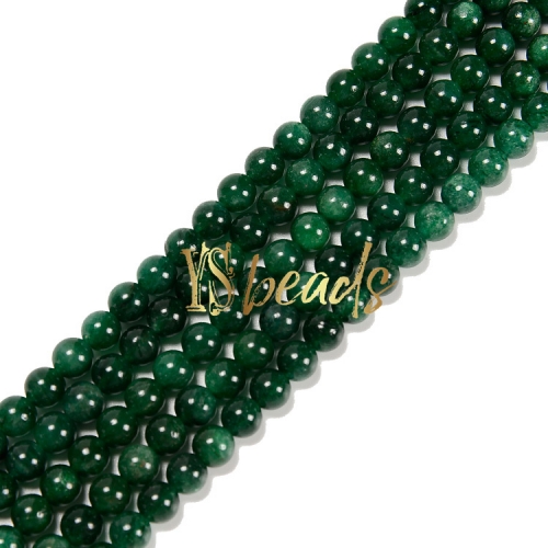 AA Fuchsite Plain Rounds, Approx 4-10mm