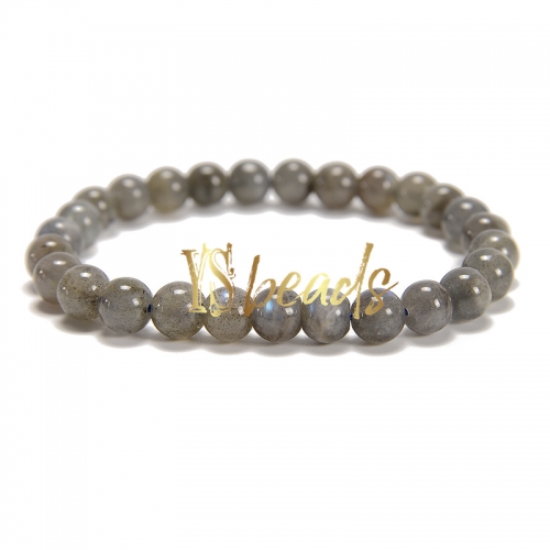 Labradorite Round Bracelet, Approx 6mm