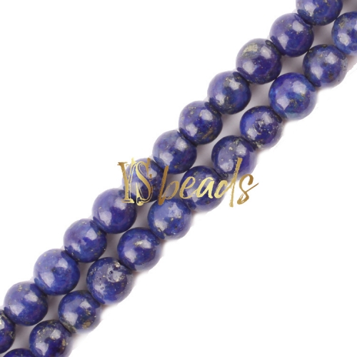 Lapis Lazuli Plain Rounds, Approx 2-3mm