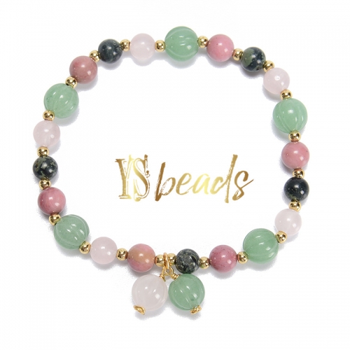 Mixed Stones Round Bracelet