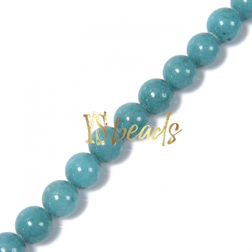 Dyed Mashan Jade Plain Rounds-XS28, Approx 4-14mm