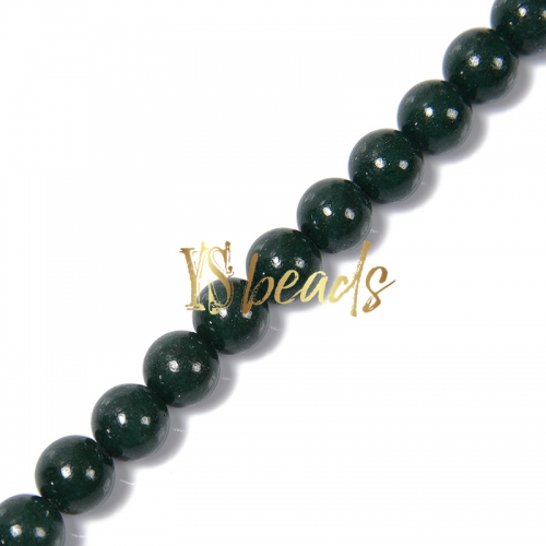 Dyed Mashan Jade Plain Rounds-XS26, Approx 4-14mm