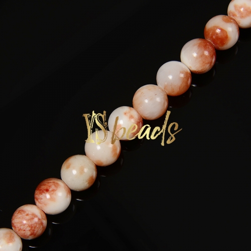 Mixed Color Persia Jade Plain Rounds-XP18, Approx 4-12mm