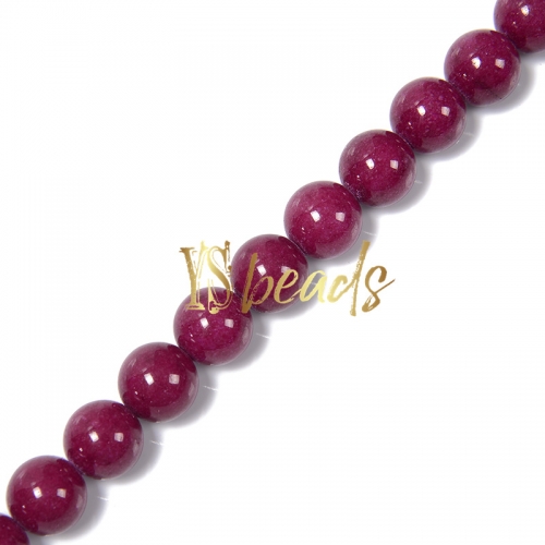 Dyed Mashan Jade Plain Rounds-XS04, Approx 4-14mm