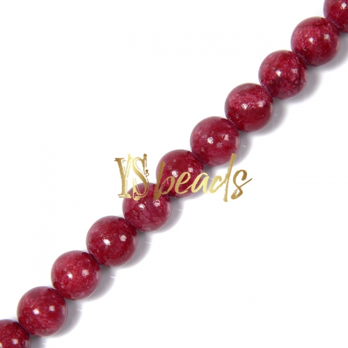 Mixed Color Persia Jade Plain Rounds-XP08, Approx 4-12mm