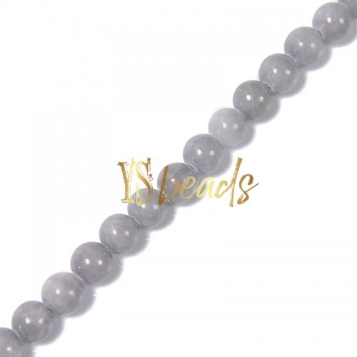 Dyed MiHuang Jade Plain Rounds-YXS08, Approx 4-12mm