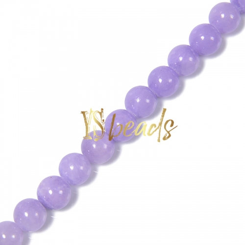 Dyed Mashan Jade Plain Rounds-XS24, Approx 4-14mm