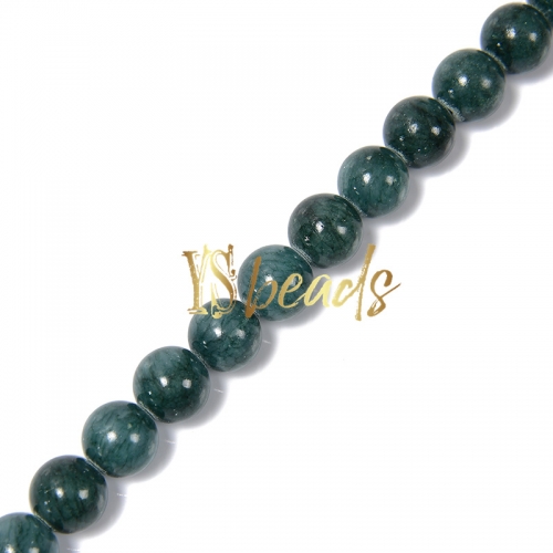 Dyed MiHuang Jade Plain Rounds-YXS13, Approx 4-12mm
