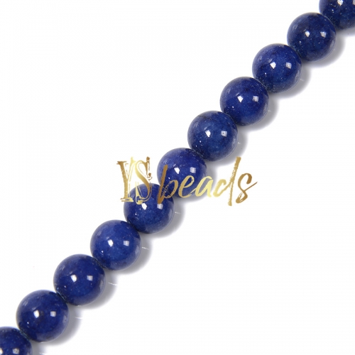 Dyed Mashan Jade Plain Rounds-XS08, Approx 4-14mm