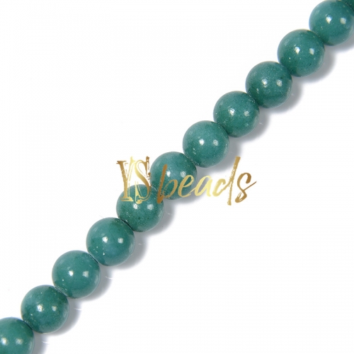 Dyed Mashan Jade Plain Rounds-XS15, Approx 4-14mm