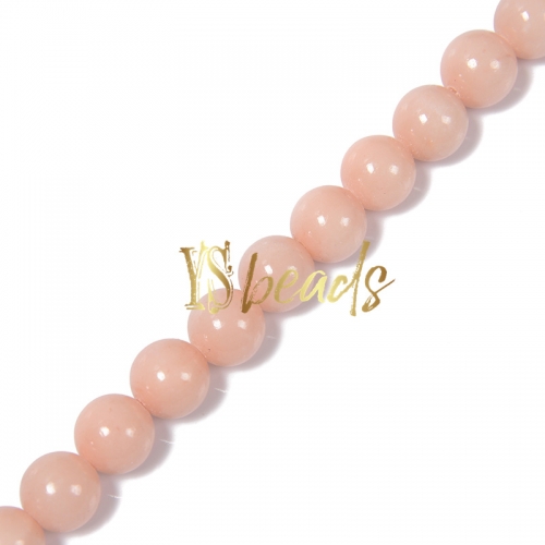 Dyed Mashan Jade Plain Rounds-XS22, Approx 4-14mm