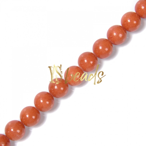 Dyed Mashan Jade Plain Rounds-XS18, Approx 4-14mm