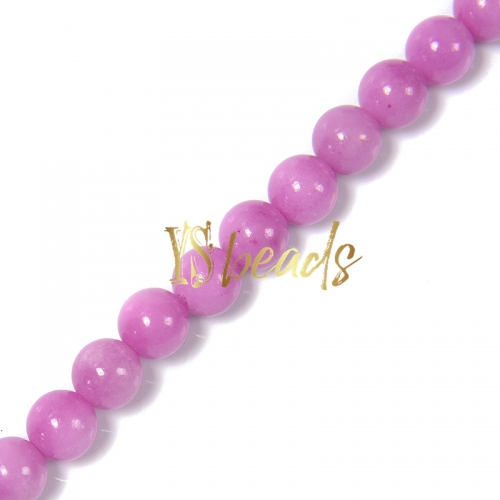 Dyed Mashan Jade Plain Rounds-XS30, Approx 4-14mm