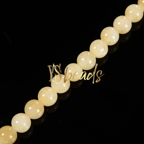 Dyed MiHuang Jade Plain Rounds-NYS17, Approx 4-12mm