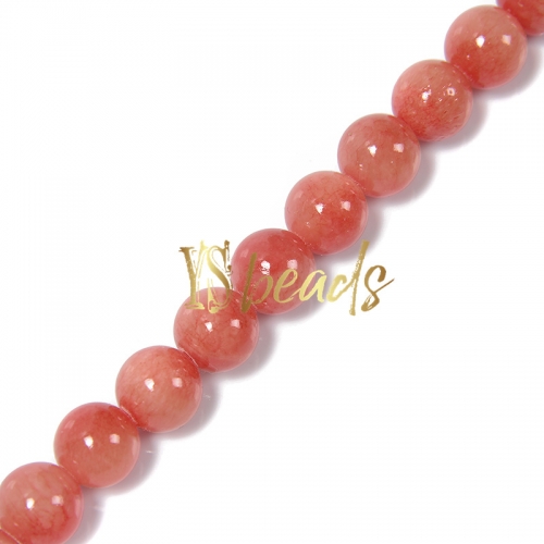 Dyed MiHuang Jade Plain Rounds-NYS20, Approx 4-12mm