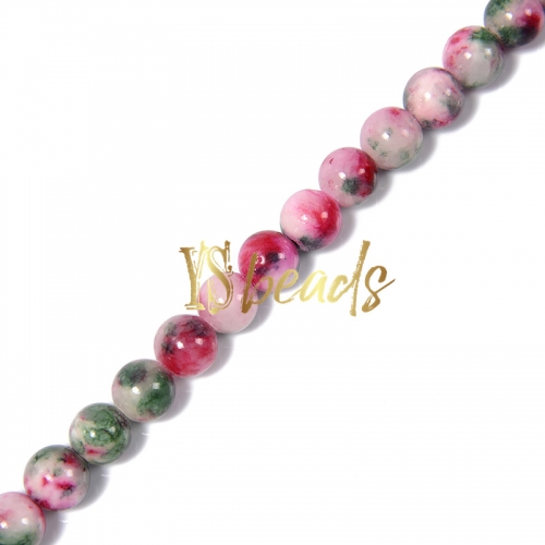 Mixed Color Persia Jade Plain Rounds-XP06, Approx 4-12mm