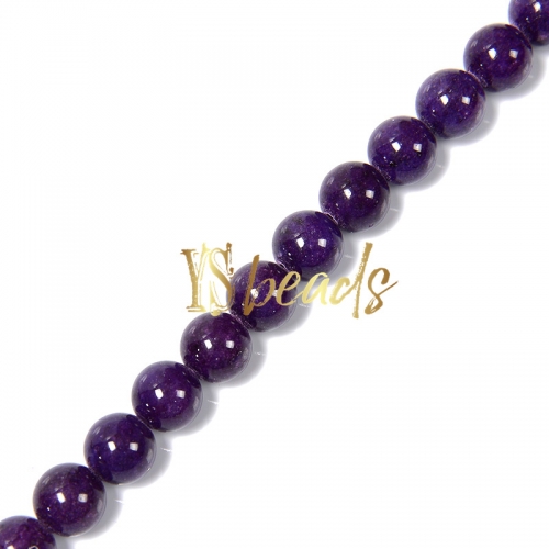 Dyed Mashan Jade Plain Rounds-XS05, Approx 4-14mm