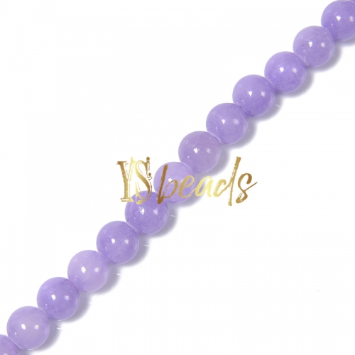 Dyed MiHuang Jade Plain Rounds-YXS24, Approx 4-12mm