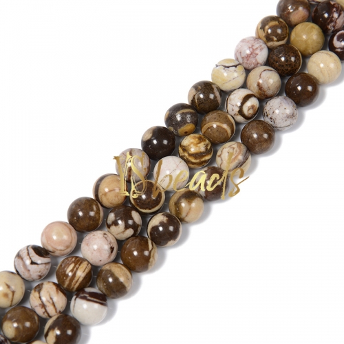 Australia Stripe Jasper Rounds, Approx 4-12mm