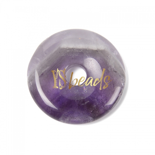 Amethyst Donuts, Approx 30mm
