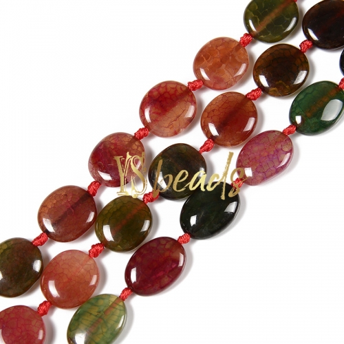 Mixed Colors Agate Fancy Ovals