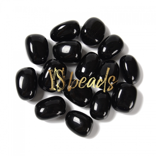 Black Obsidian Tumbled Stones, Various size
