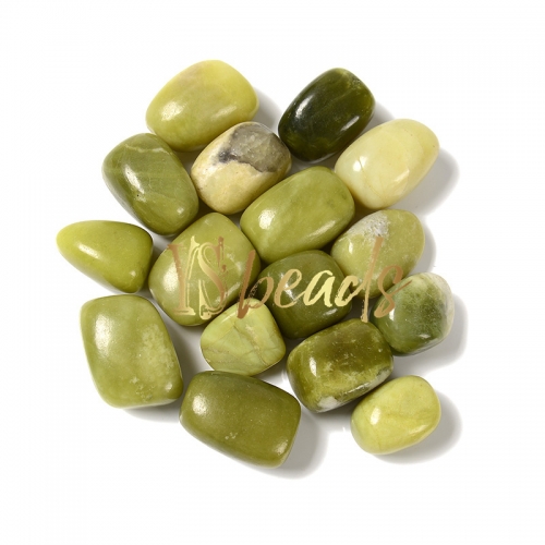 Serpentine(Lemon Jade) Tumbled Stones, Various size