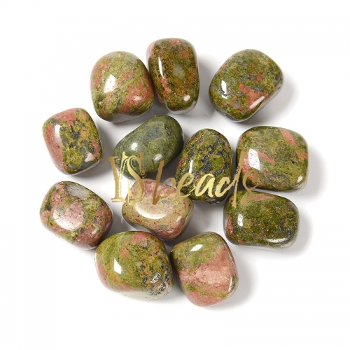 Unakite Tumbled Stones, Various size